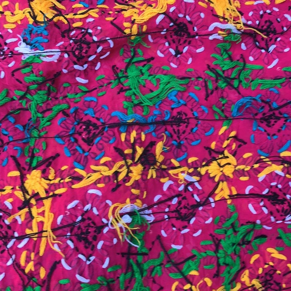 Hand embroidered shawl or wrap, x-large, NEW! - Picture 6 of 9